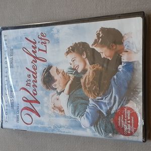 It's A Wonderful Life 2 Disc DVD Color and Black and White New